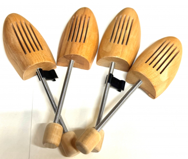 Art. 570schmal Holzspiralspanner, aus Buchenholz,  im Karton